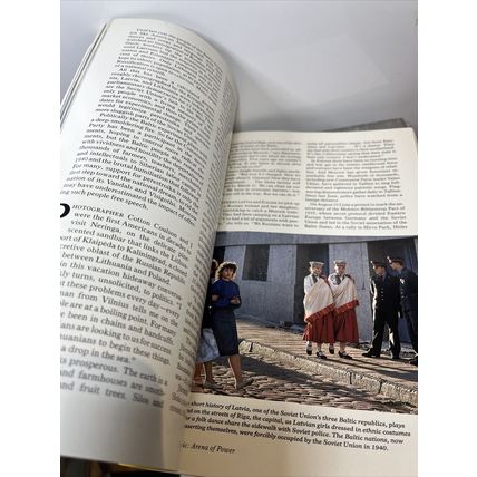 National Geographic Magazine May 1989 The Baltic Vintage Collectable p2