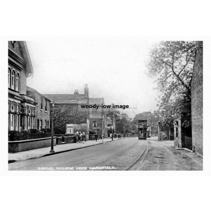 pt3561 - Sandal Village near Wakefield , Yorkshire - print 6x4