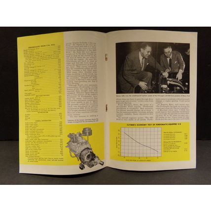 April 1951 Popular Mechanics Magazine Owners Report on the 1951 Ford Clymer