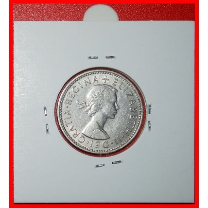 Ⰶ SCOTTISH CREST (1954-1970): GREAT BRITAIN★1 SHILLING 1957★LOW START★NO RESERVE