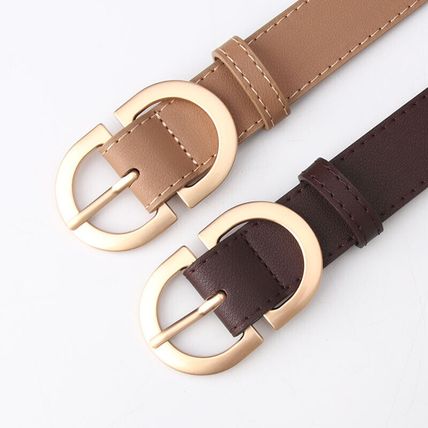 Versatile Women's Trendy Belt Coat Belt Simple Slim Waistband Women
