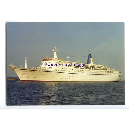 LN1239 - Royal Cruises Liner - Royal Odyssey , built 1984 - postcard