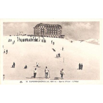 31 - Bagnères-de-Luchon - le grand hôtel - Superbagnéres