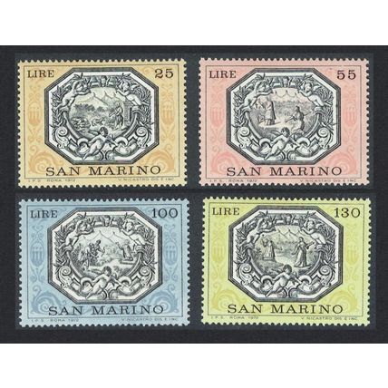 San Marino 'Life of St Marinus' 4v 1972 MNH SG#934-937