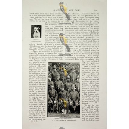 Topper The Dog And His Companions In The Police, Book Illustration (Print), 1892