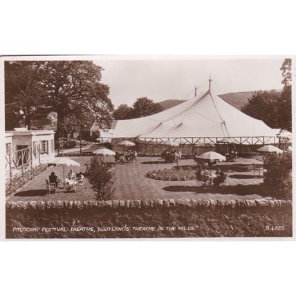 EC74 PITLOCHRY FESTIVAL THEATRE. RP POSTCARD