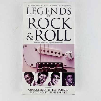 Legends Of Rock & Roll 4x CD Box Set (Berry, Holly, Presley, Little Richard) NEW