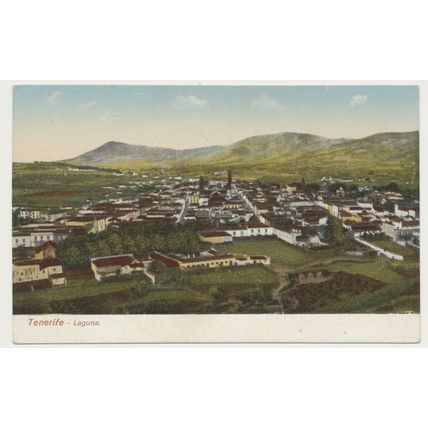 Tenerife. La Laguna early 20th C. RPPC Spain Nobrega 4367