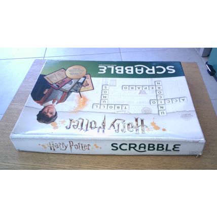 Harry Potter SCRABBLE - SEE NOTES (Missing Parts) Mattel Games (2018)