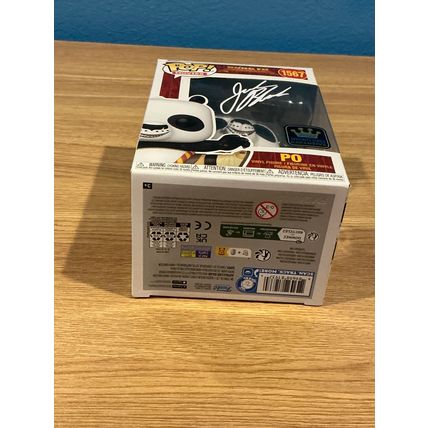 Funko Pop! Kung Fu Panda: Po #1567 Facsimile Laser Autographed (Box & Protector)
