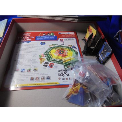 JUSTICE LEAGUE AXIS of VILLAINS Strategy Game! DC! $23.00 Shipped!!