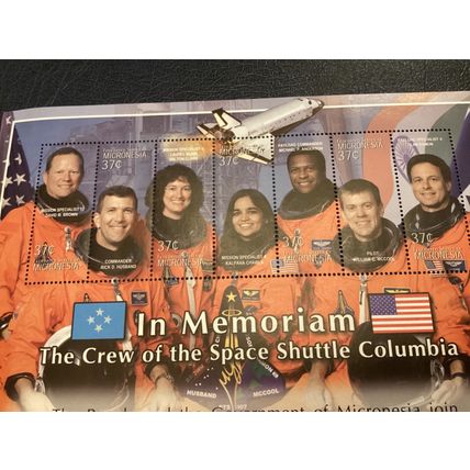 US Micronesia 540 Space Columbia XF NH (A500)