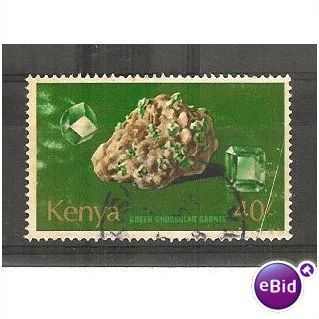 Kenya.SG121 40s Green Grossular Garnet (creased).Fine Used.ns