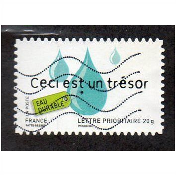 FRA 2008 (55c) 'SUSTAINABILITY - WATER CONSERVATION' FINE USED (EBID20801)
