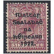 Ireland 1922 SG14 6d Reddish-Purple CSP Fine Used . . .