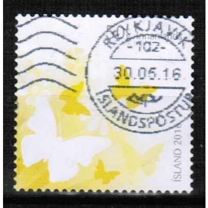 2016 Iceland Sc# 1406 - Summer Seasons 50g (195kr) used