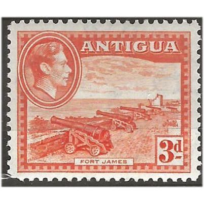 Antigua 1938 SG103 3d Orange Mounted Mint . .. .