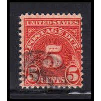 Used J83a 5c Postage Due Average Plus K1464