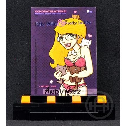 5FINITY Kitty Ditties & Pretty Ladies – Sketch – Andy Perez