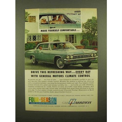1965 GM Harrison Four-Season Climate Control Ad - Refreshing