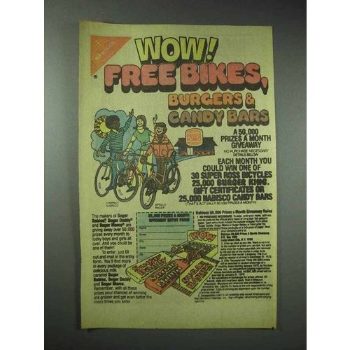 1978 Nabisco Sugar Daddy, Sugar Mama, Sugar Babies Ad