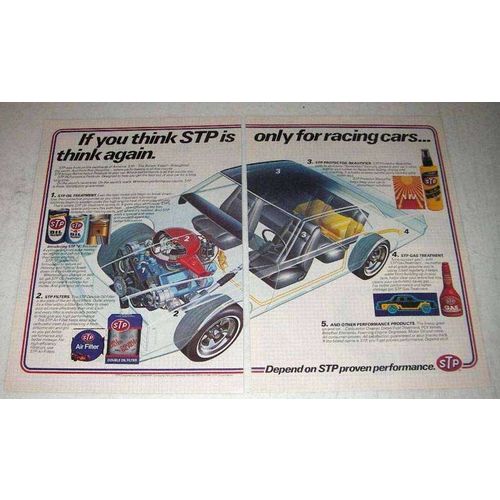 1982 STP Ad - Oil Treatment, Filters, Gas Treatment