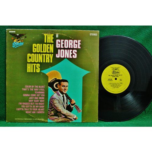 George Jones - The Golden Country Hits Of George Jones - SLPS 440 - VG-