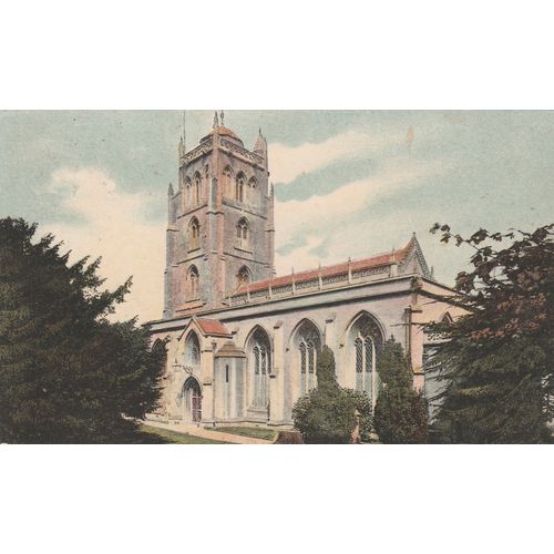 Parish Church Shepton Mallett Somerset Postcard (SM77265)