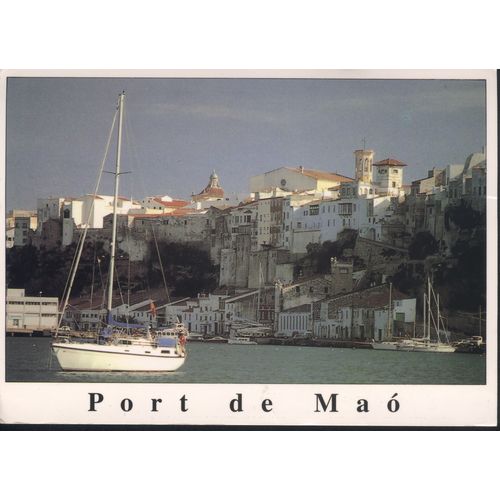 Spain Postcard 1997 - Port de Mao, Menorca