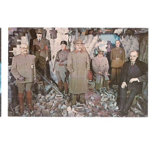 THE LONDON WAX MUSEUM ST PETERSBURG BEACH, FLORIDA, US unused postcard (c) =