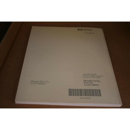 HP Hewlett Packard HP Model 382 Owner's Guide for HP-UX Users 9000 Series 300