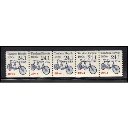 2266 24.1c Tandem Bicycle Fine MNH Dry Gum PNC 1/5 X1288