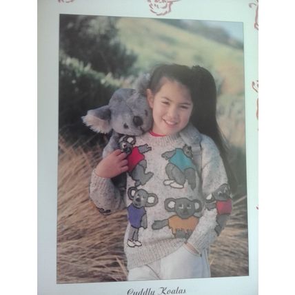 LITTLE AUSSIE KNITS 30 COLOURFUL DESIGNS FOR CHILDREN 4-11 YEARS - SHERYL BRADEN