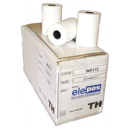INGENICO iCT 200, iCT 220 & iCT 250 THERMAL PAPER ROLLS APPROVED QUALITY