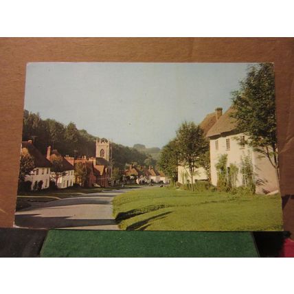 MILTON ABBAS, DORSET vintage .used postcard by Jarrold. 1967 pm =