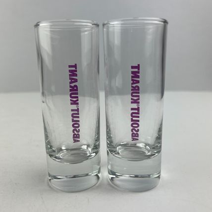 Absolut Kurant Double Shot Glass set