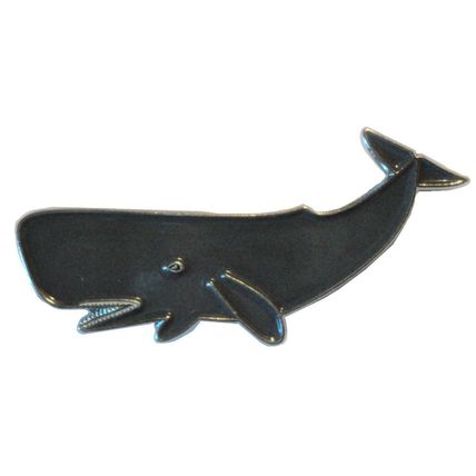 Sperm Whale Marine Mammal Sea Creature Metal Enamel Pin Badge Brooch NEW 40mm