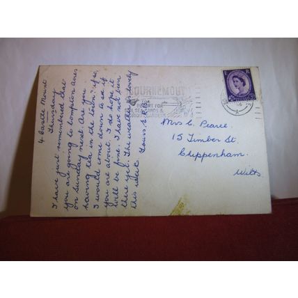 THE CHAPEL OF SAINT FRANCIS, CERNE ABBAS used postcard 1966 postmark.. =