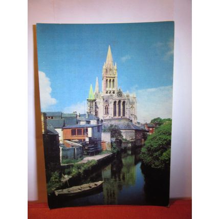 TRURO CATHEDRAL, CORNWALL unused postcard dated 1970 =
