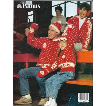 Patons Knitting Book 557 O Canada Volume Two ©1991 Jacket Pullover 11 projects