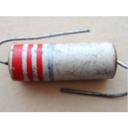 2.2KΩ Erie Carbon Ceramic 5 Watt Resistors x5. New Old Stock. For Valve Amp