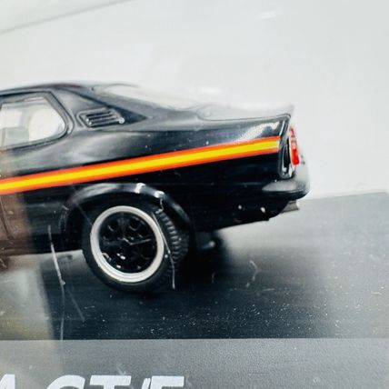 Schuco Opel Manta A GT /E hellgrün 1:43 Acrylic Box Black Car Diecast Vintage