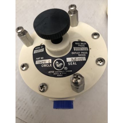 new CIRCLE SEAL PVR-2PM C VALVE 3000 MAX INLET 2-6PSI OUTLET PRESSURE ,CV