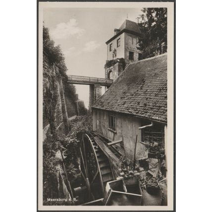 Altes Wasserrad, Meersburg am Bodensee, c.1930 - Emil Roth Foto-AK
