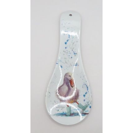 Duck Spoon Rest Melamine 23.5 CM Dishwasher Safe Gift Kitchen