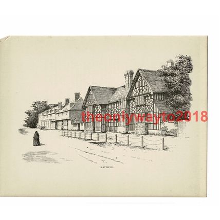 Mayfield, Sussex, Book Illustration (Print), 1903