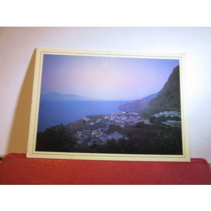 AGULO, LA GOMERA, CANARY ISLANDS , SPAIN used postcard 1992 pm =