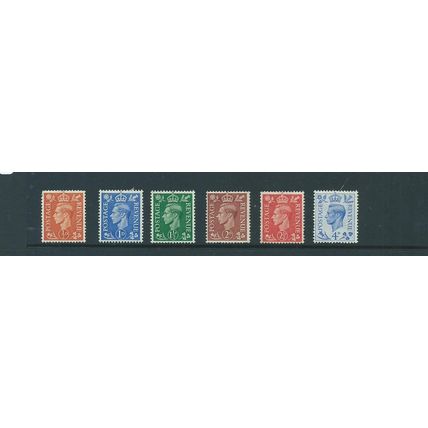 a george vI sg503 light colours sg503 set of 6