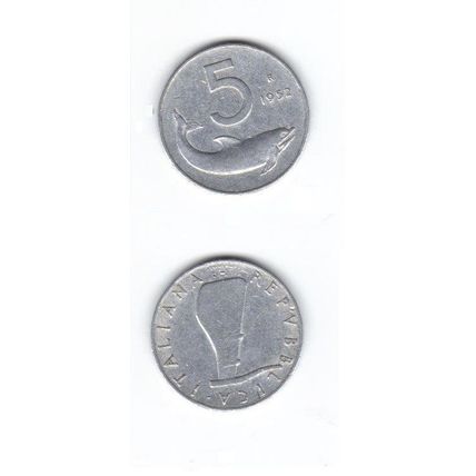 Rep. Italiana - L. 5 del 1952
