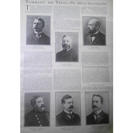 Harper's Weekly September 9, 1899. Booker T Washington on Africa; Dewey Arch etc